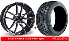 Alloy Wheels & Tyres 18" Targa TG5 For Cadillac CT6 16-20
