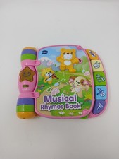 VTech Musical Rhymes Book, Pink Works