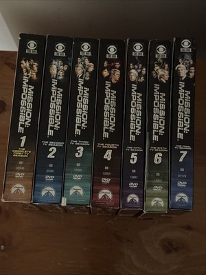 Mission Impossible Original TV Complete Series Seasons 1-7 DVDs VG Condition