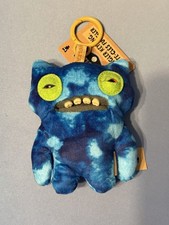 NEW CATCH ME Fuggler key ring Wide Eyed Weirdo BLUE BUTT BUTTON Ugly Monster