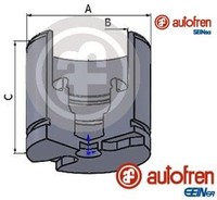 Autofren Seinsa D025256 Kolben FüR Bremssattel Kolben Bremssattel FüR Citroen