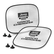 Jeep Grand Cherokee Car Side Window Mesh Sun Shades, 2 Pack
