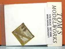 1/72 TOM'S MODEL WORKS WWII NAVAL AIRCRAFT PHOTO ETCH # 306