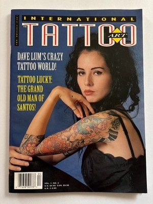 International Tattoo Art Magazine Vol. 1 No. 4 Dave Lum's Crazy World 1994