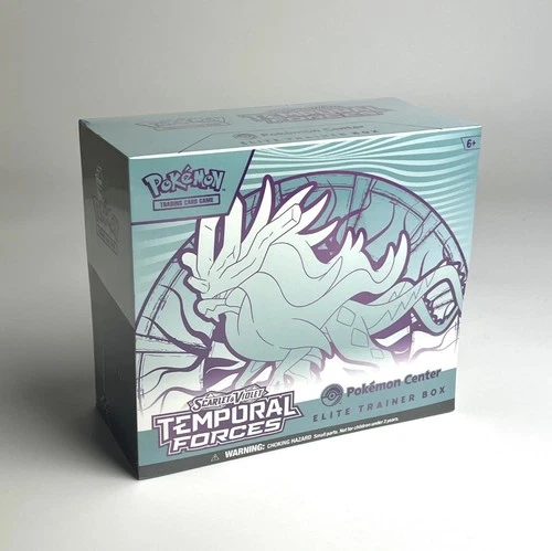 ⭐️ Temporal Forces Pokémon Center Elite Trainer Box Walking Wake 🌍 Shipping 🆕