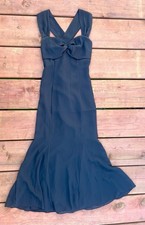 Vtg 90s Y2K Jessica McClintock Gunne Sax Blk Fairy Goth Dress Sz 5/6 XS Small