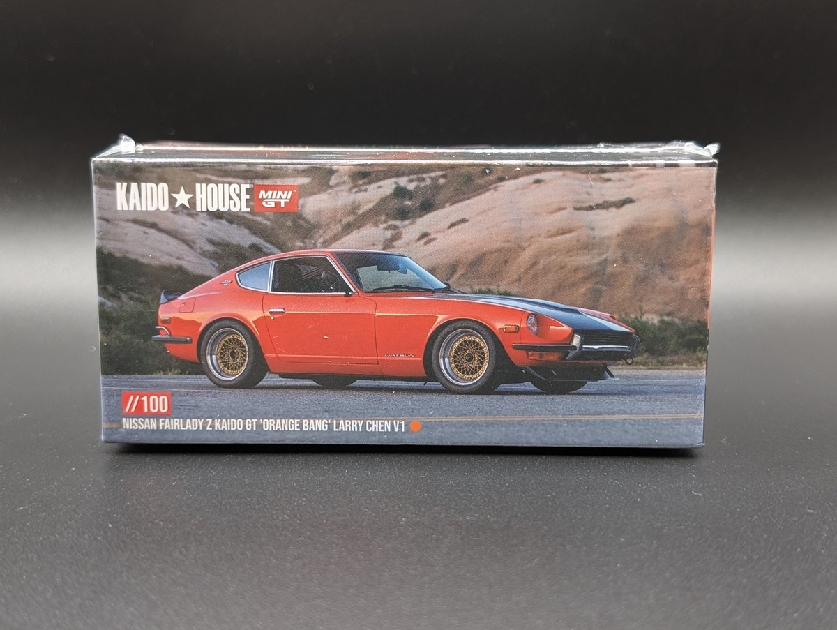 SEALED 1:64 MINI GT Kaido House Datsun Fairlady Z Orange Bang