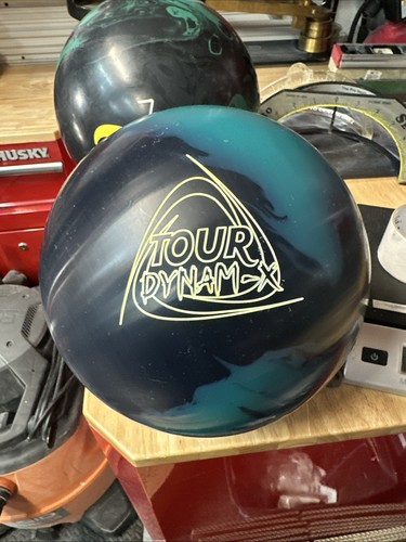 *USED - Bowling Ball - 15 lb - Rotogrip "TOUR DYNAM-PLUGGED AND RESURFACED