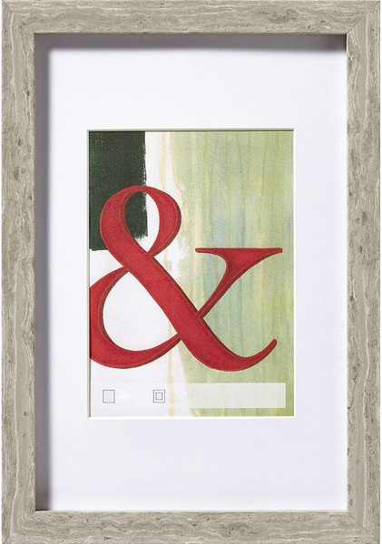 walther design EA030D Stockholm Holzrahmen, 20X30Cm, Grau-image