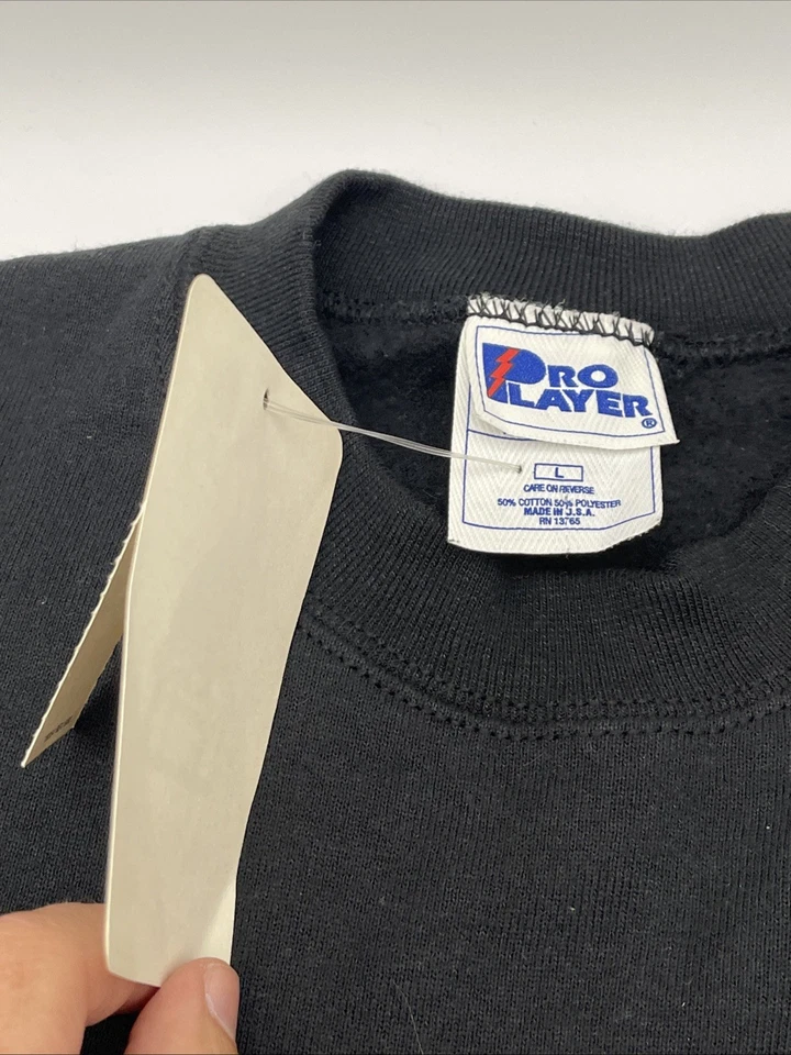 Sudadera De Colección Notre Dame Lucha Irlandesa Casco Cuello Redondo Capa Profesional Talla L Foto 4 de 4