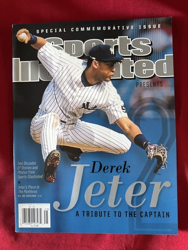 Derek Jeter Sports Illustrated Magazine Special Commemortive Issue 2014 ...