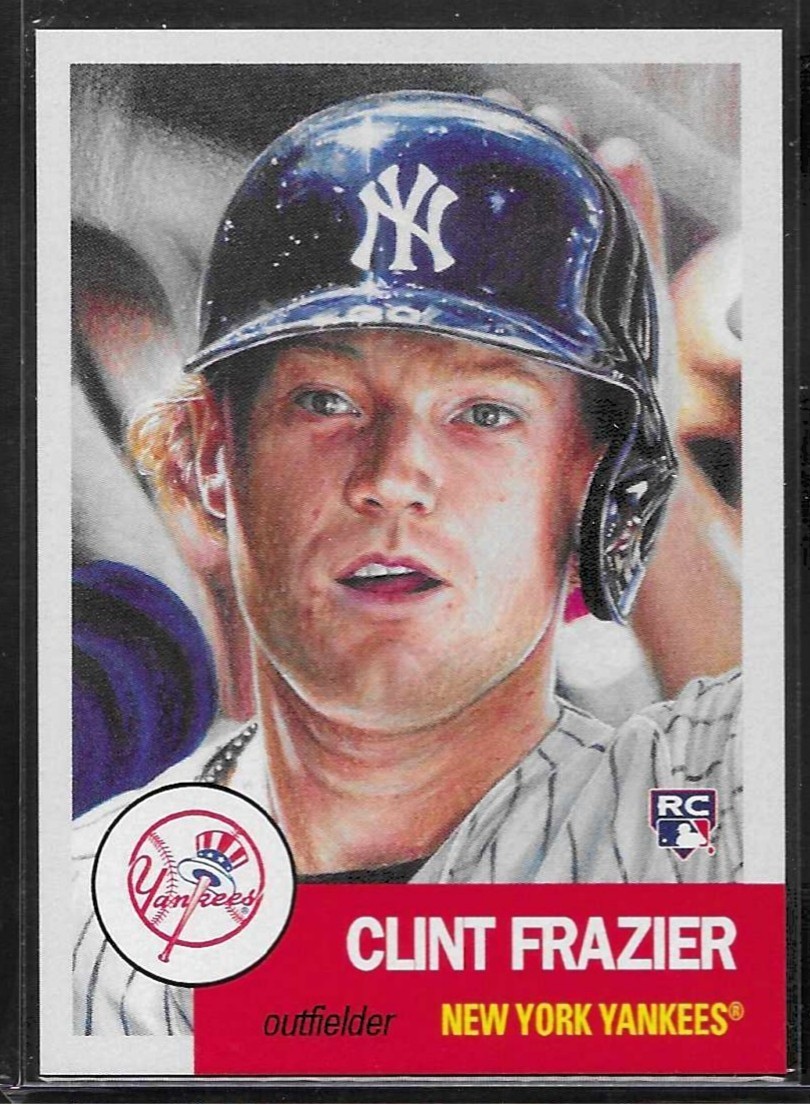 2018 TOPPS LIVING SET # 110 CLINT FRAZIER Rookie RC Yankees 4,365 Printed