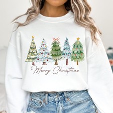 Merry Christmas Sweatshirt Christmas Holiday Gift Lovers
