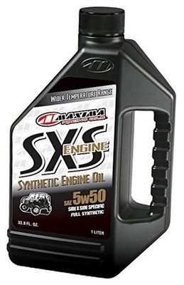  Racing Oils 30-18901-4PK SXS Synthetic 5w50 Side by Side Engine 1 Liter 4 Pack