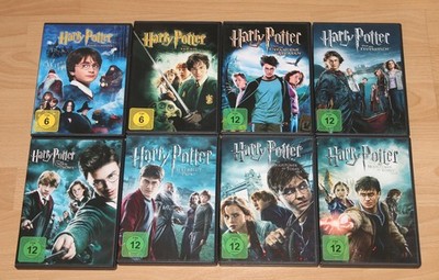 Harry Potter DVD - komplett - Film 1 - 8 !! TOP !!