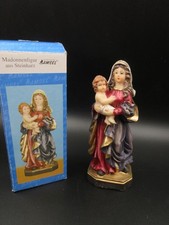 Madonnenfigur  mit Kind aus Steinharz ~16cm h...