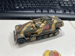 Solido WWII Hanomag Sdkfz 251 23 Fg1250 Panzer Char Tank 1/50 Bolt Action Custom