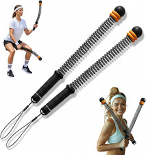 Weighted Ropeless Battle Ropes 2-Pack ,Portable Cordless Battle Ropes for Home