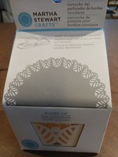 Martha Stewart Crafts Circle Edge Punch Cartridge. "Rounded Leaf" New In Box