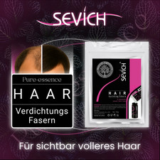 ⭐️ SEVICH Schütthaar Streuhaar – Haarfasern zur Haarverdichtung - Unisex – 100g