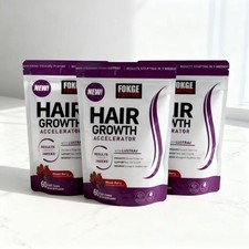 3-pcs Force Factor Women's Hair Growth Accelerator Soft Chewable Vitamins