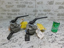 2 NEW Flowserve Durco Plug Valves, 3/4" Class 300#, CF3 Body, Plug, CD4M TCAP