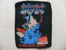 AC/DC If You Want Blood Aufnäher Patch Airbourne Motörhead Rose Tattoo 80´s
