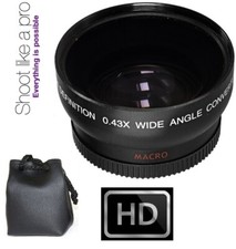 HD WIDE ANGLE WITH MACRO LENS FOR SONY HDR-CX305e