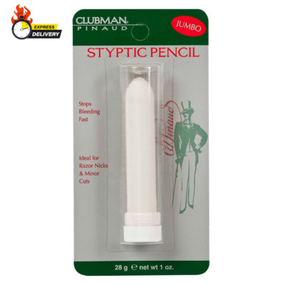 Jumbo Styptic Pencil, Treat and Seal Shaving Cuts Instantly, Anti-Hemorrhaging S
