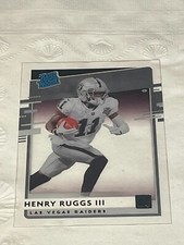 2020 Donruss Clearly Rated Rookies #9 Henry Ruggs III