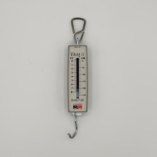 Vtg Hanson Hanging Scale Viking Jr Model 894  8 oz / 250 gm Plastic