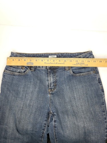 Liz Claiborne Women's Blue Jean Bermuda Shorts Size 6 EUC - Picture 9 of 9