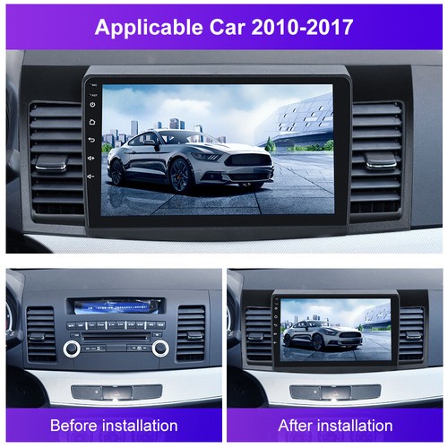 For Mitsubishi Lancer 2008-2017 Car Stereo Carplay Android 13 GPS Radio + Camera - Picture 3 of 21