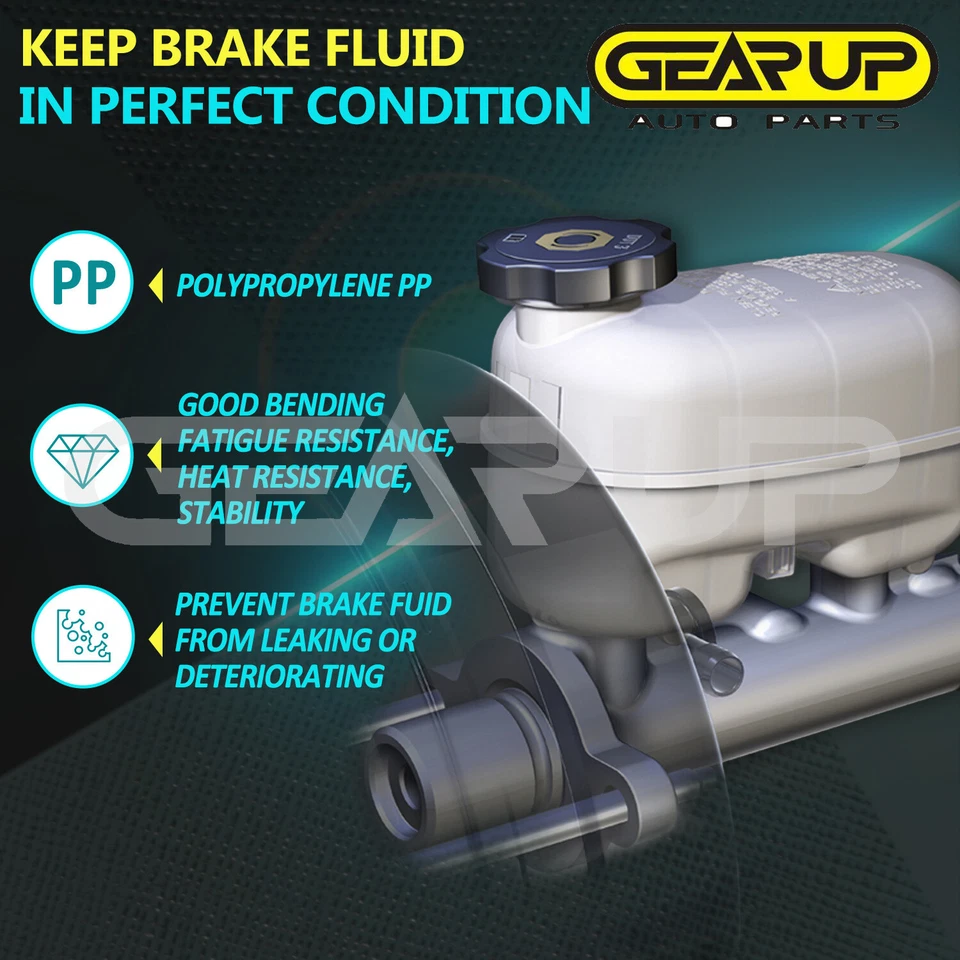 Brake Master Cylinder For Hyundai Tiburon Elantra 1996 1997 1998 1999 2000 2001 - Image 4 of 4