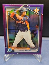 MIGUEL PALMA 2024 BOWMAN CHROME 1ST PURPLE REFRACTOR ASTROS /250 Q0M-278