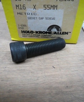 M16 X 55MM SOCKET HEAD CAP SCREW 76444 HOLO-KROME 4 PCS (LL0078B)