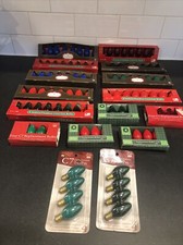 100 Vtg Glass Christmas Light Bulbs Indoor Outdoor Cool Lite Bulbs 120Volt 5Watt