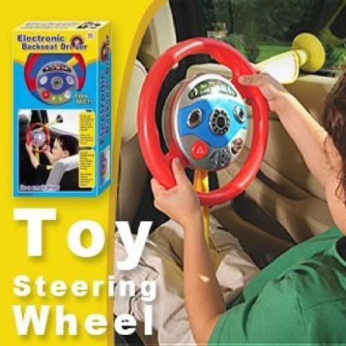 car seat steering wheel toy
