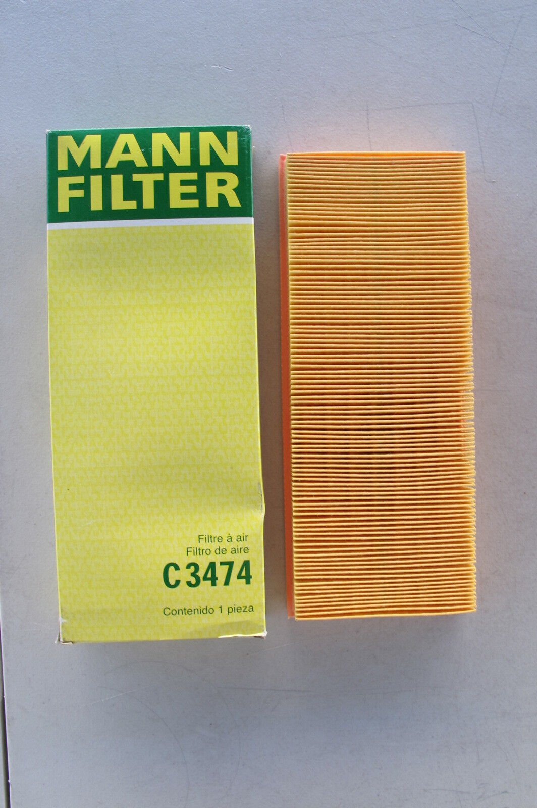 NOS Mann Filter C3474 Air Filter