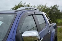 Fenster Abweiser - Selbstklebend FüR Isuzu Rodeo 2021 + 4X4 Rostfrei ZubehöR