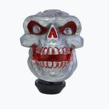 Perilla de cambio manual Calavera palanca de cambios perilla de cambio interior INFERNO rojo