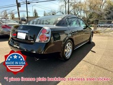 Fit2002-2006 Nissan Altima License Plate Bezel Backdrop Trim Cover Sticker Fit2002-2006 Nissan Altima License Plate Bezel Backdrop Trim Cover Sticker