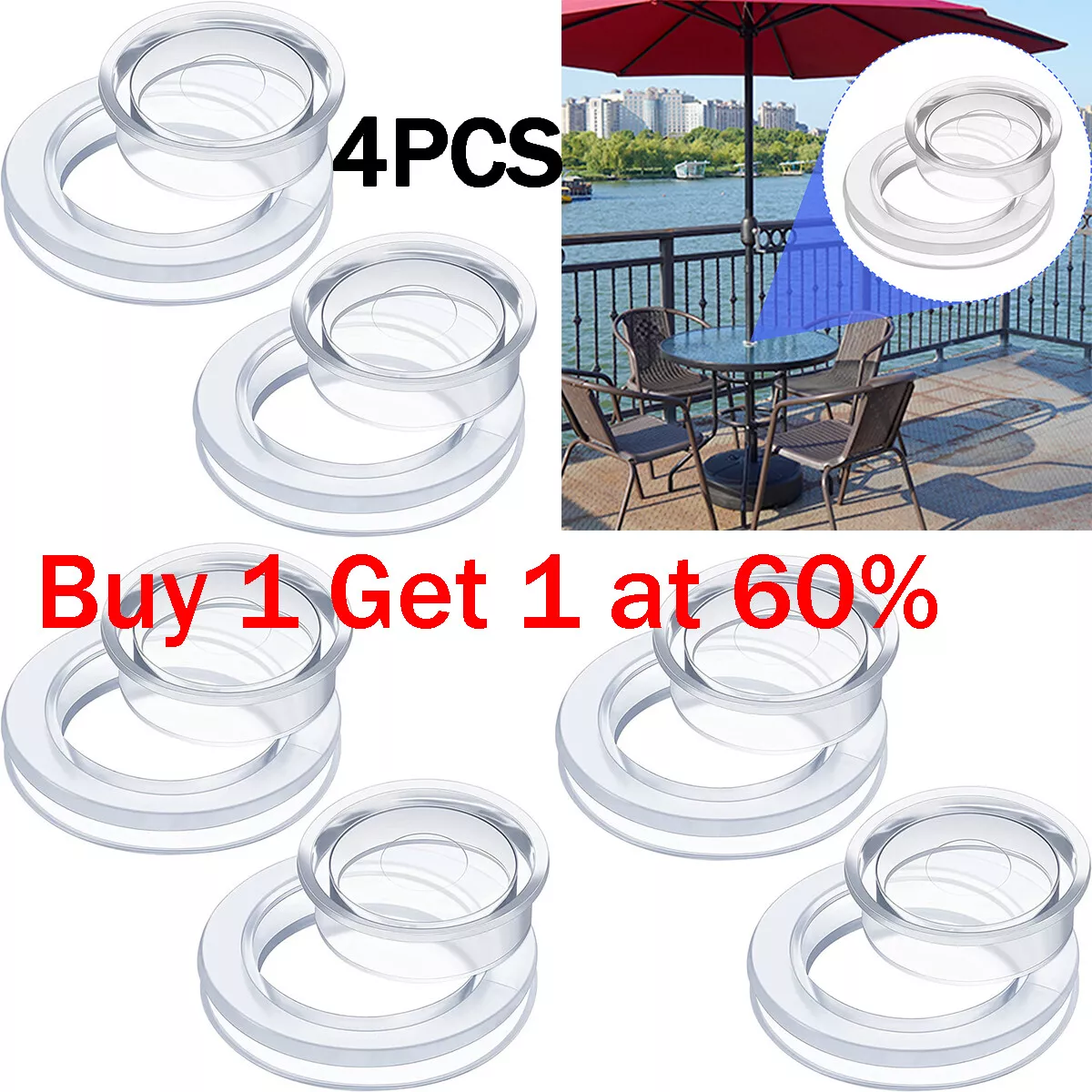 60 round patio table with umbrella hole deals