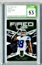 2017 Panini Elite Dez Bryant Fired Up CSG 9.5