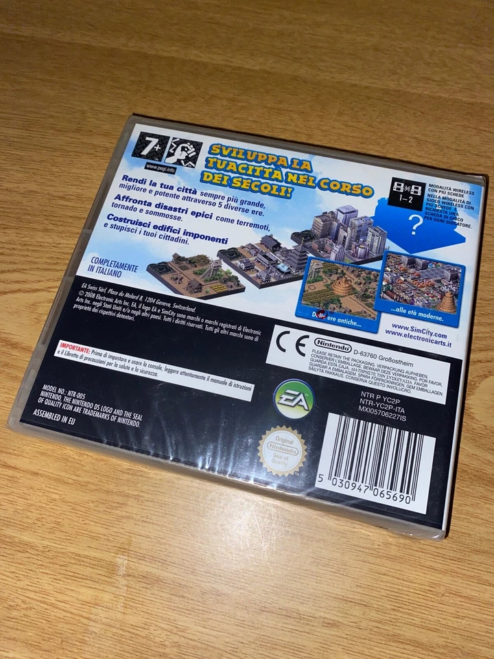 Simcity Creator Nintendo DS New Sealed Italian No Lite DSI 3DS - Image 2 of 4