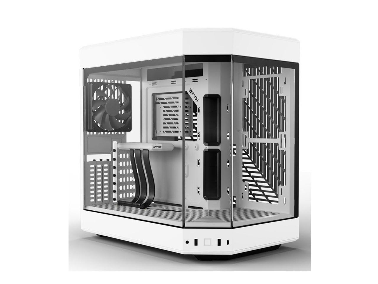 HYTE Y60 Современный эстетичный двухкамерный корпус Mid-Tower ATX Co с панорамным закаленным стеклом