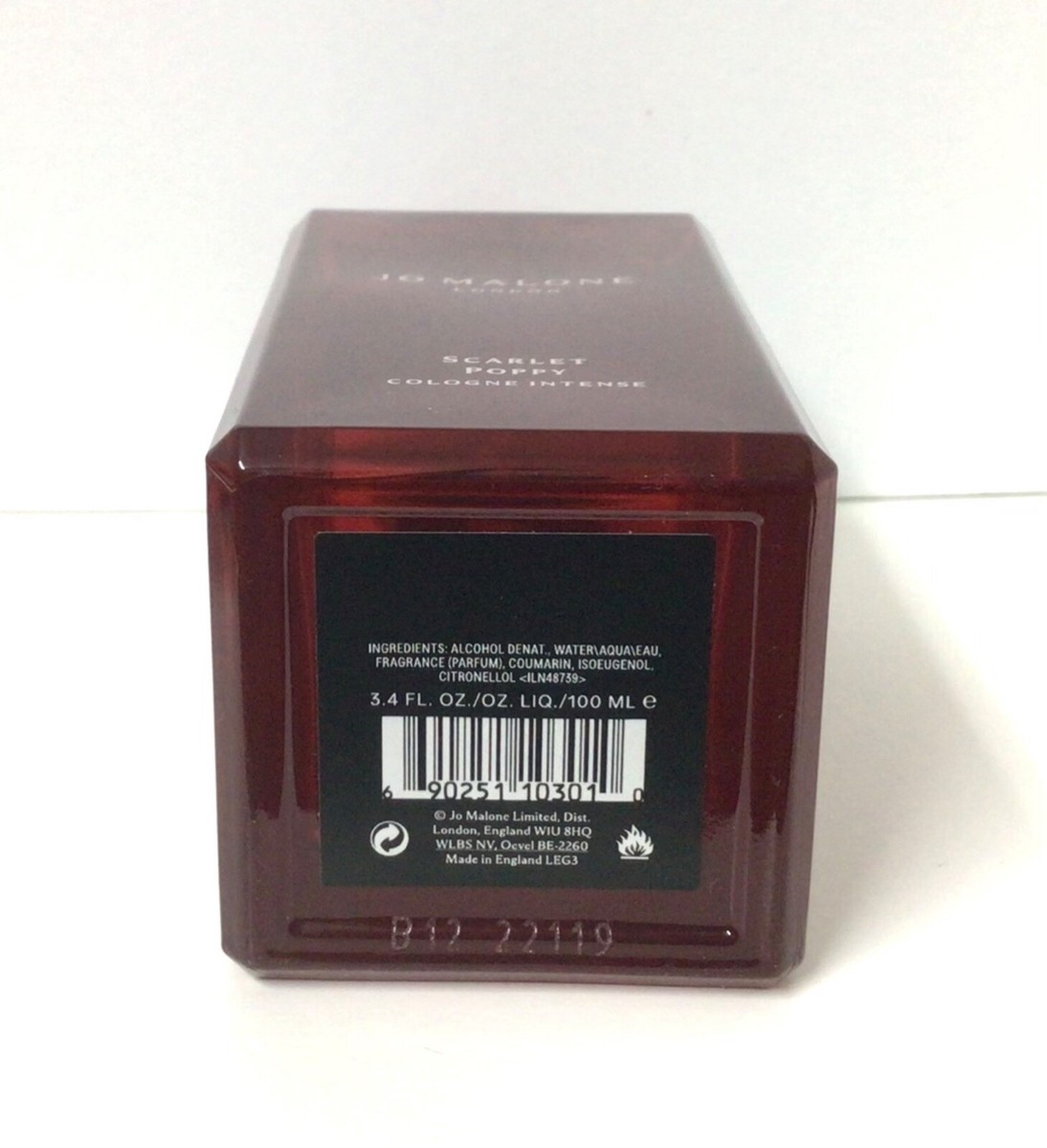 Jo Malone London Scarlet Poppy Cologne Intense - 3.4oz/100ml