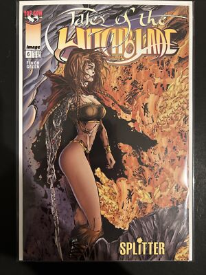 Tales Of The Witchblade #6 SPLITTER German Euro Finch Variant cover 1998 FN