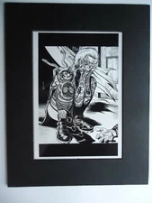 FEB. 2003 BATMAN GOTHAM KNIGHTS # 36 BRIAN BOLLAND COVER PRODUCTION ART ACETATE