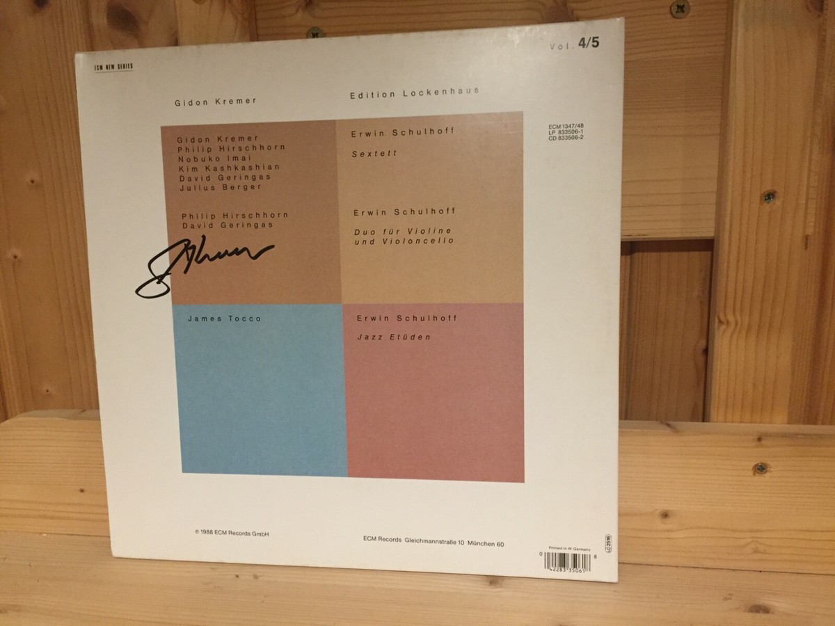 Gidon Kremer Edition Lockenhaus 独ECM 5LP Edition Lockenhaus - ECM Records